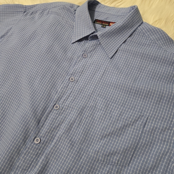 🆕️3/$30💐Point Zero Button Down Shirt - Picture 2 of 5